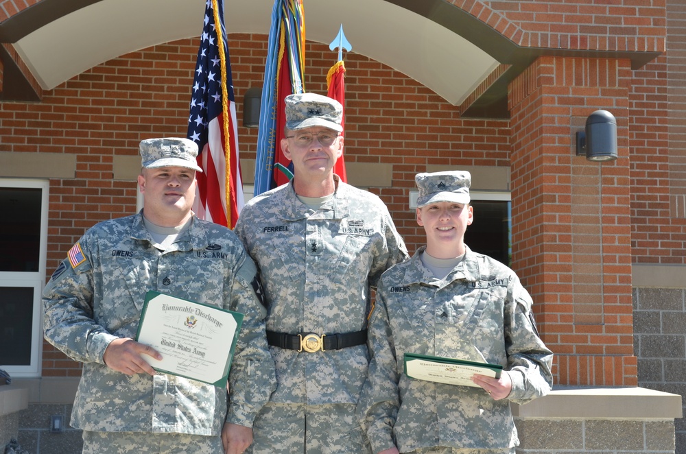 Arrowhead couple recommits to the Army together