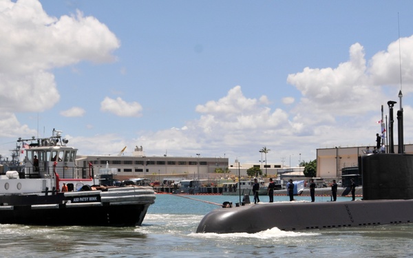 ROKS Lee Sun Sin departs, RIMPAC 2014