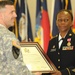 Army Reserve Soldier receives is honored after 31 years of service