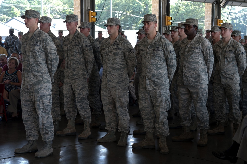 4th Civil Engineer Squadron change of command