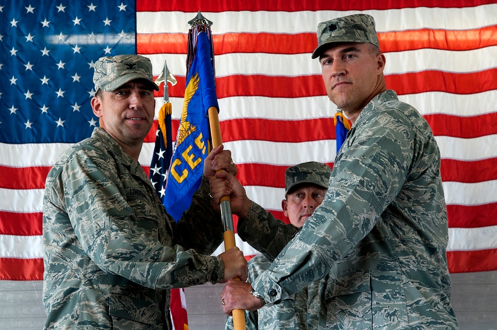 4th Civil Engineer Squadron change of command