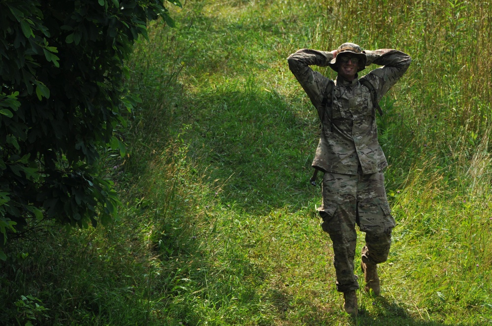 TACP help 164th Airlift Squadron perform ground survival training