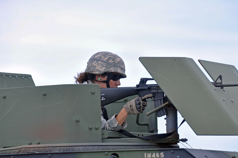 PRNG 1600 EOD and 192nd BSB convoy react to contact training by FLNG Special Forces