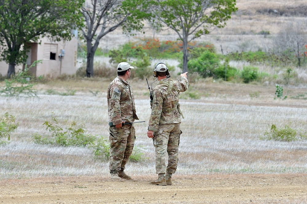 PRNG 1600 EOD and 192nd BSB convoy react to contact training by FLNG Special Forces