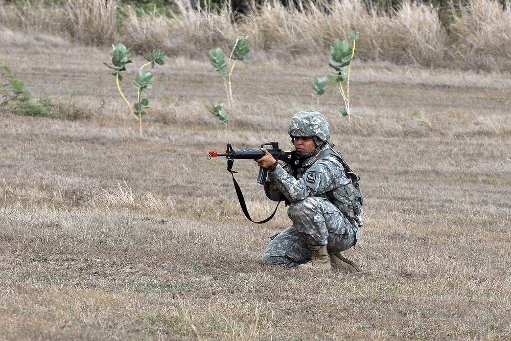 PRNG 1600 EOD and 192nd BSB convoy react to contact training by FLNG Special Forces