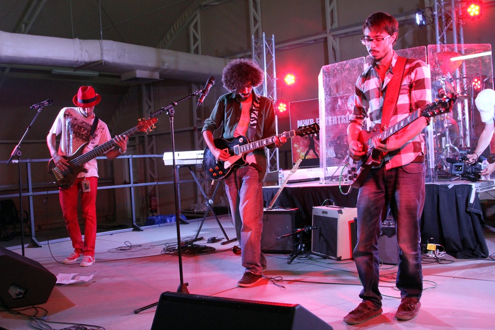 Kuwait-based bands rock the stage at Camp Arifjan