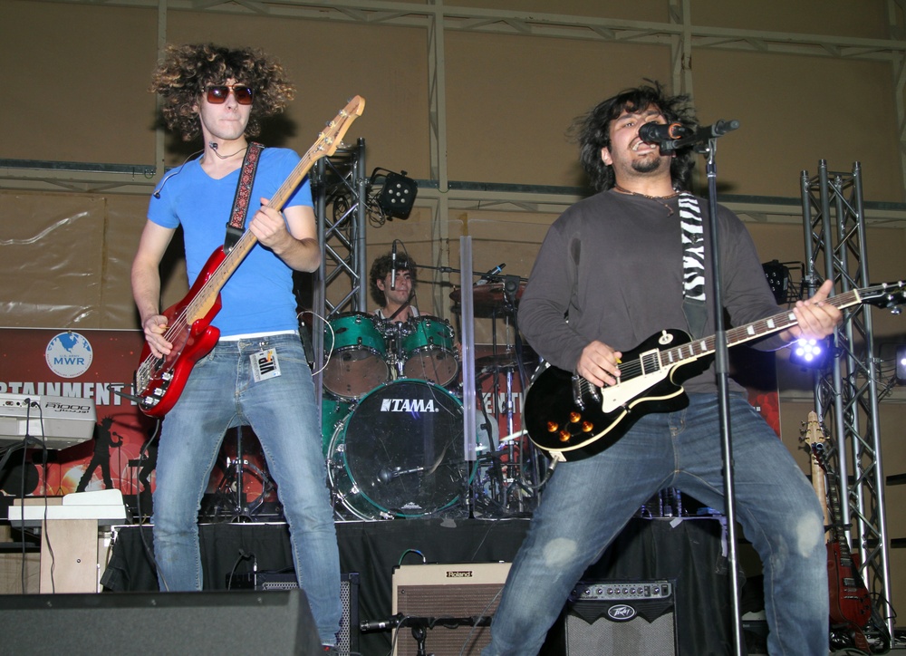 Kuwait-based bands rock the stage at Camp Arifjan