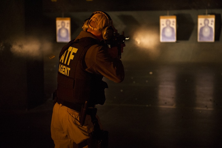 Low light weapons firing