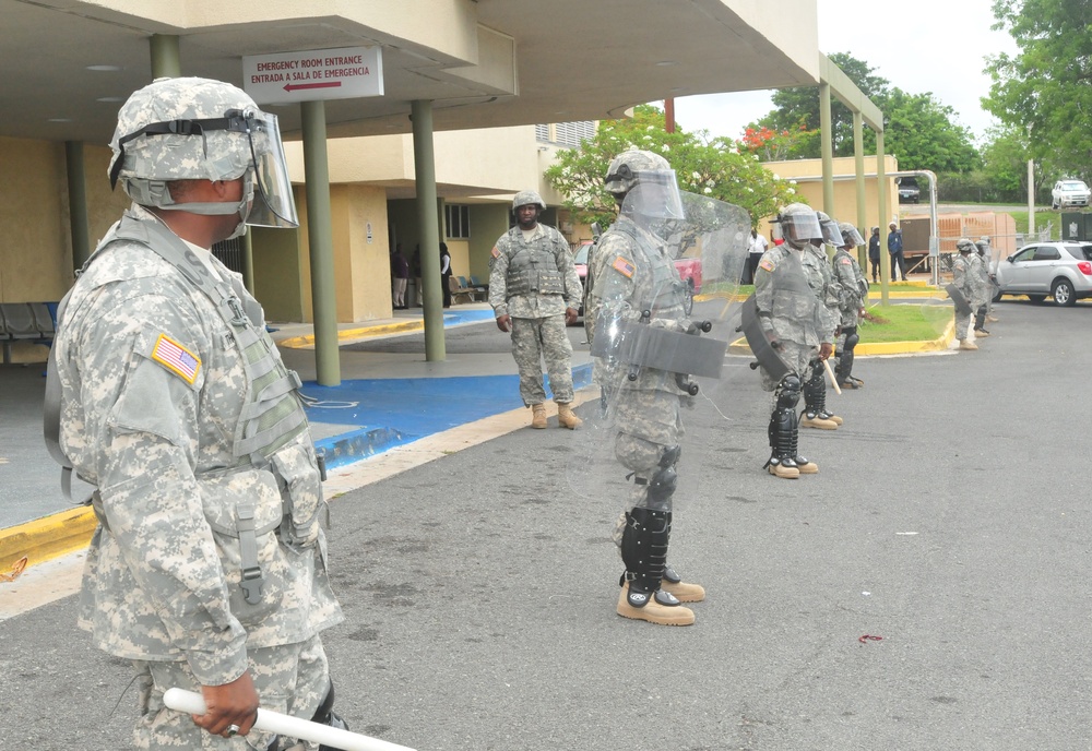 Quick Reaction Force conducts training