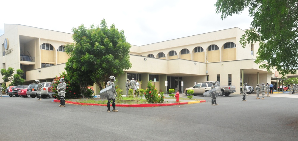 Quick Reaction Force conducts training