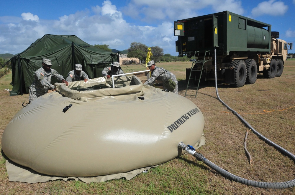 630th QM Detachment provides Camp Phoenix with water