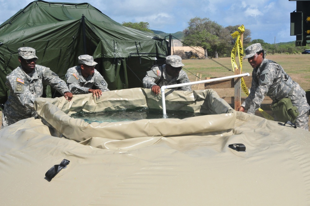 630th QM Detachment provides Camp Phoenix with water