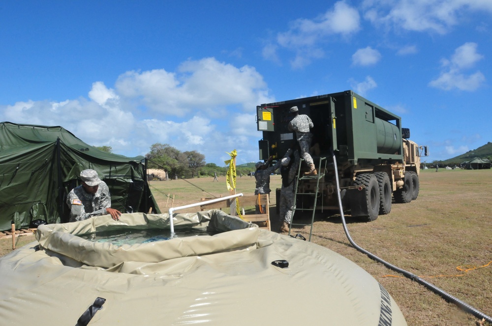 630th QM Detachment provides Camp Phoenix with water