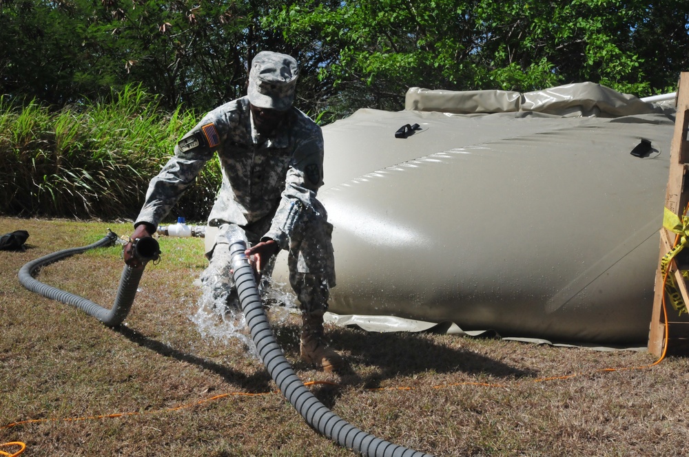 630th QM Detachment provides Camp Phoenix with water