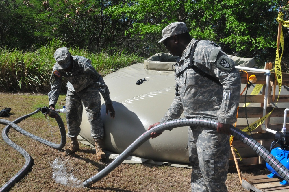 630th QM Detachment provides Camp Phoenix with water