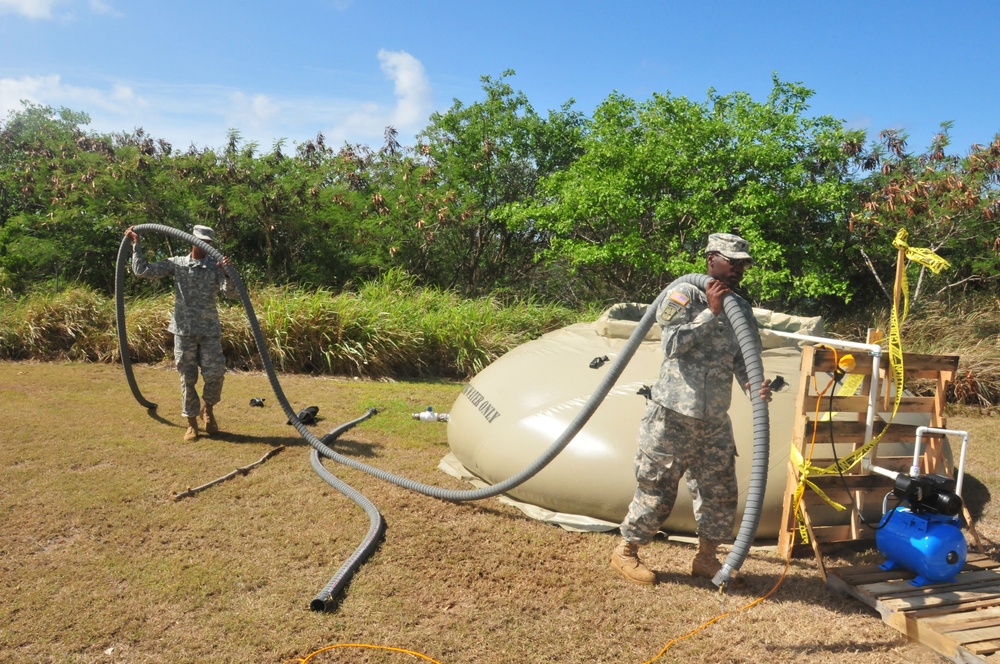 630th QM Detachment provides Camp Phoenix with water