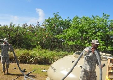630th QM Detachment provides Camp Phoenix with water