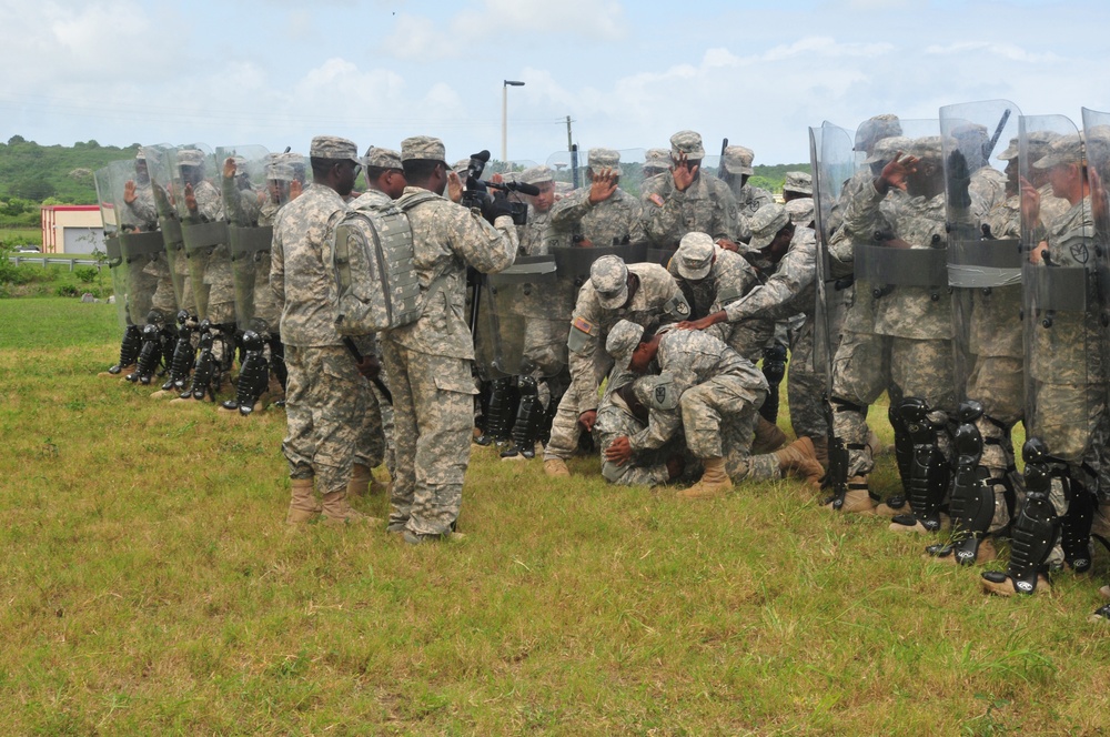 VING Operation Forward Guardian II QRF civil disturbance training