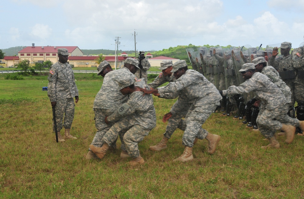 VING Operation Forward Guardian II QRF civil disturbance training