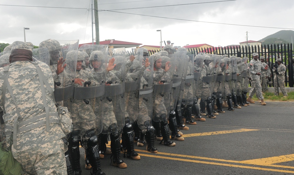 VING Operation Forward Guardian II QRF civil disturbance training