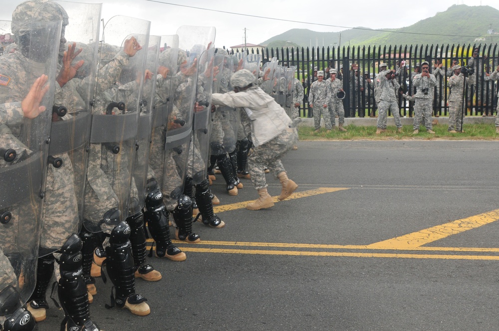 VING Operation Forward Guardian II QRF civil disturbance training