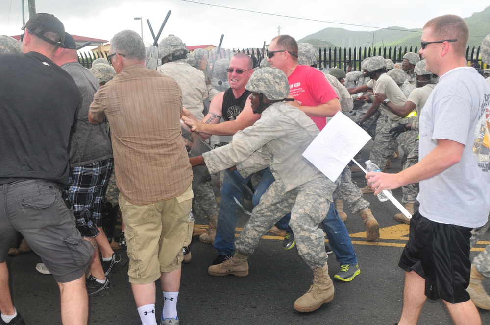 VING Operation Forward Guardian II QRF civil disturbance training