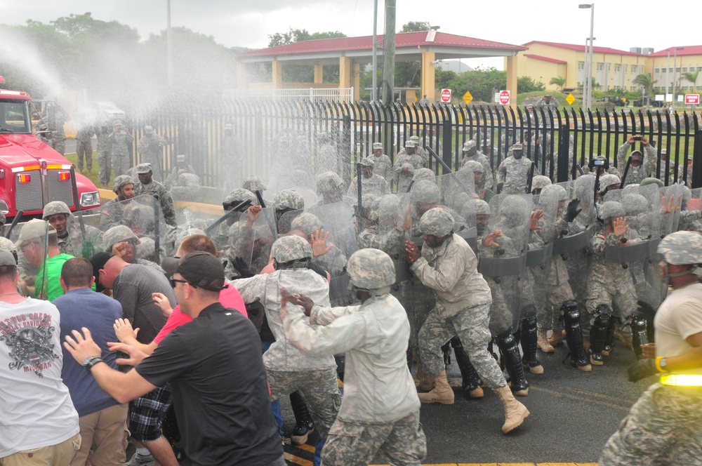 VING Operation Forward Guardian II QRF civil disturbance training