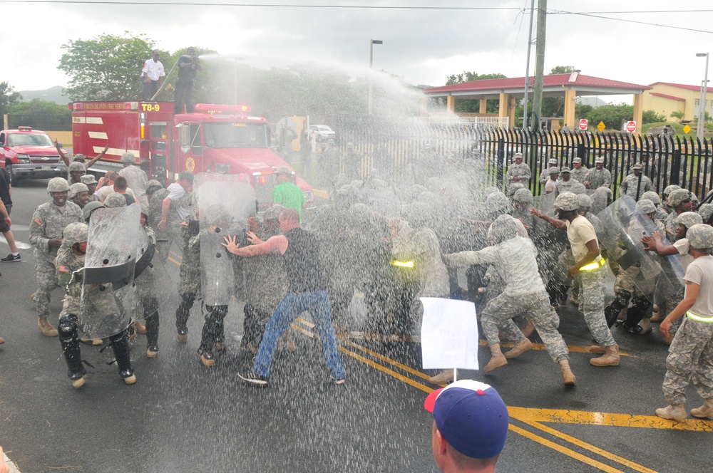 VING Operation Forward Guardian II QRF civil disturbance training