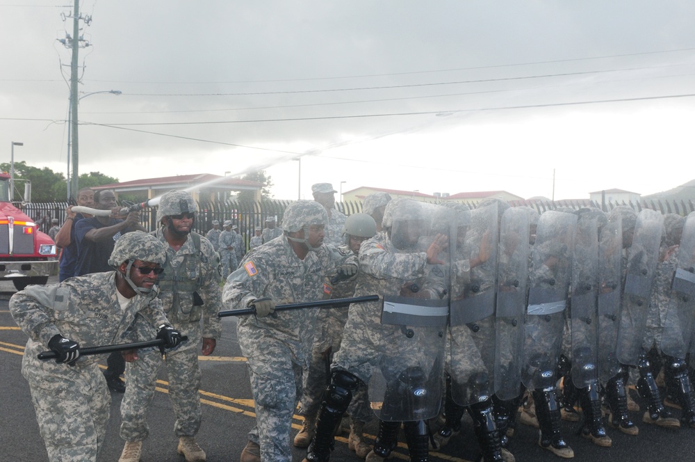 VING Operation Forward Guardian II QRF civil disturbance training