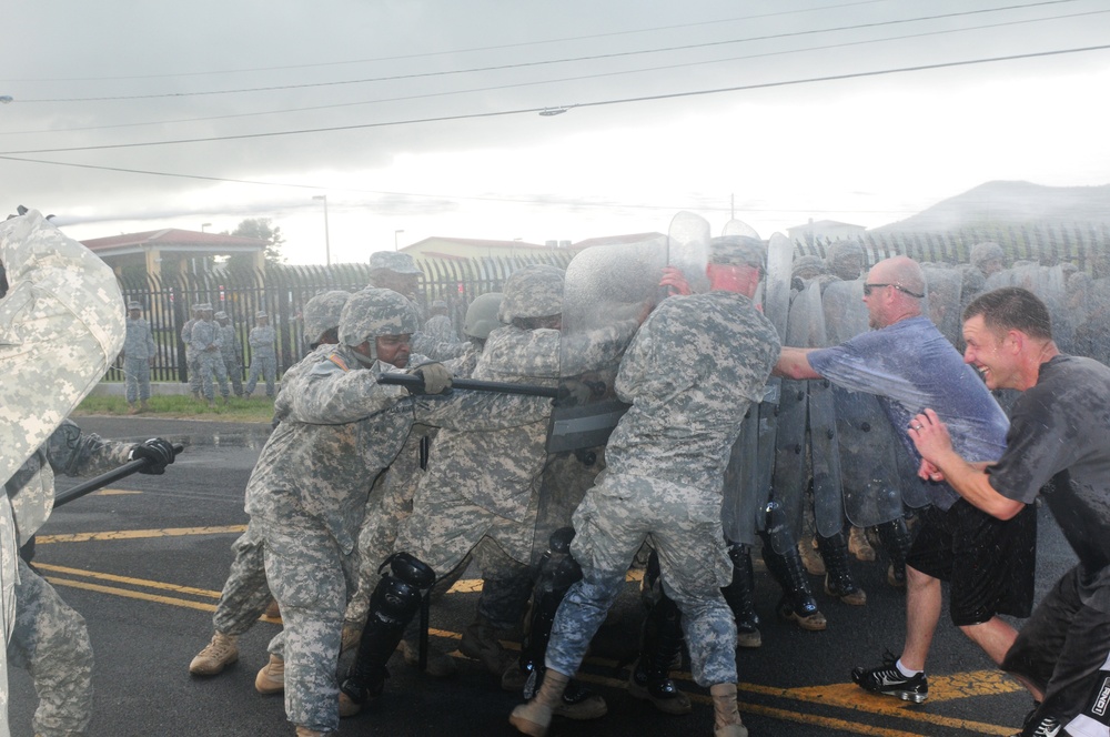 VING Operation Forward Guardian II QRF civil disturbance training