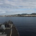 USS Oscar Austin (DDG 79) pulls into port