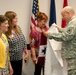 Maj. Gen. Livinston receives Quilt of Valor