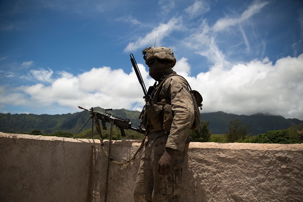 U.S. Marines, foreign nations patrol MCTAB during RIMPAC 2014