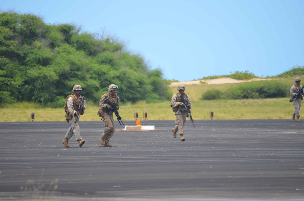 Air assault event, RIMPAC 2014