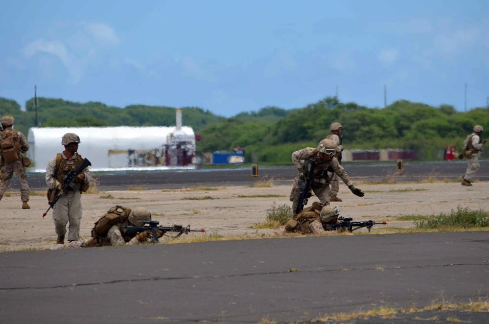 Air assault event, RIMPAC 2014