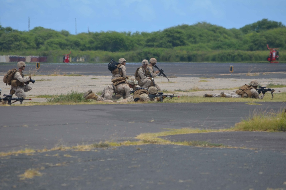 Air assault event, RIMPAC 2014