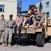 Estonian Young Eagles visit American paratroopers