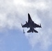 US Air Force F-16 Fighting Falcon aircraft from the 480th Fighter Squadron, Spangdahlem Air Base, Germany