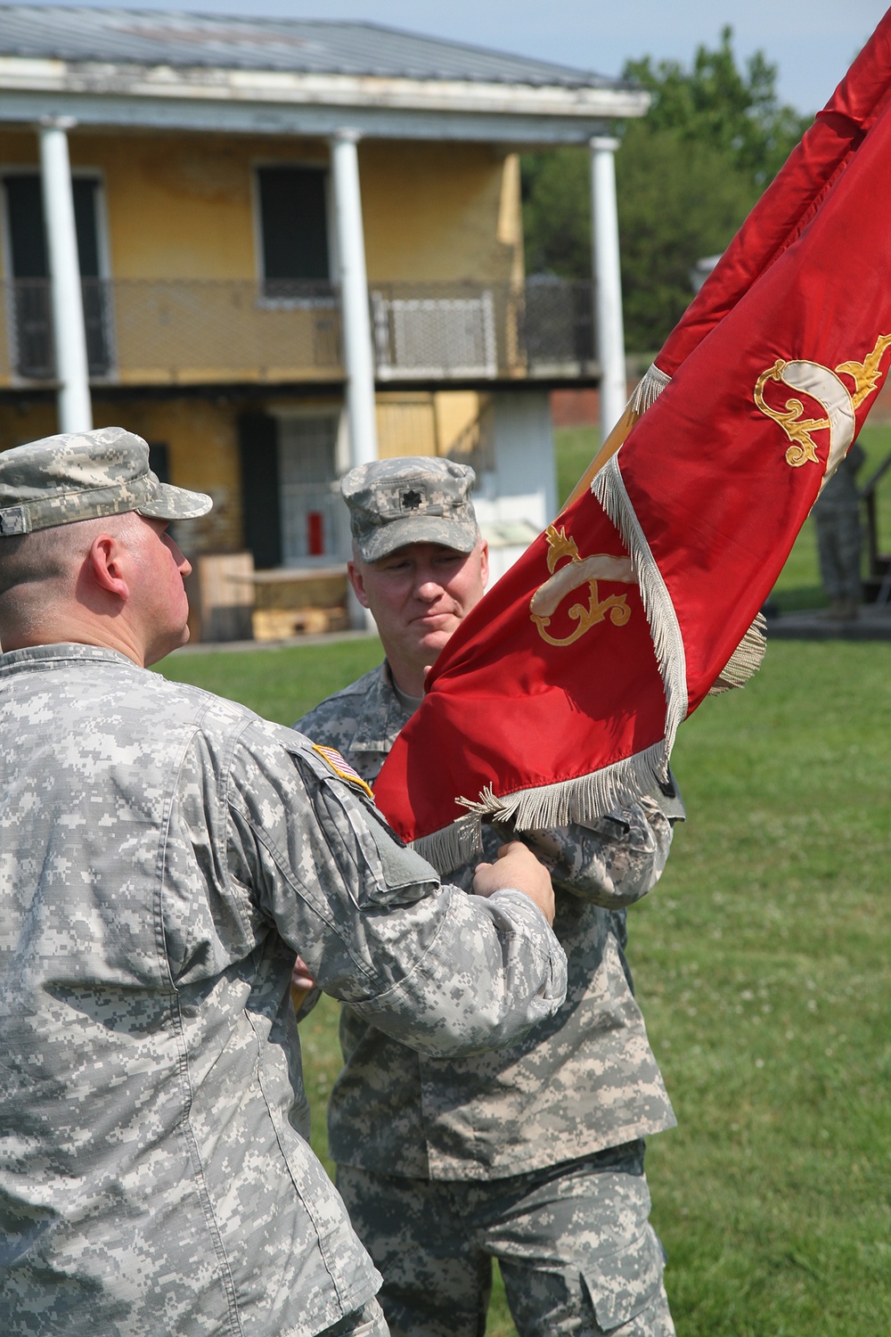 'Dandy First' 103rd Engineer Battalion Change of Command
