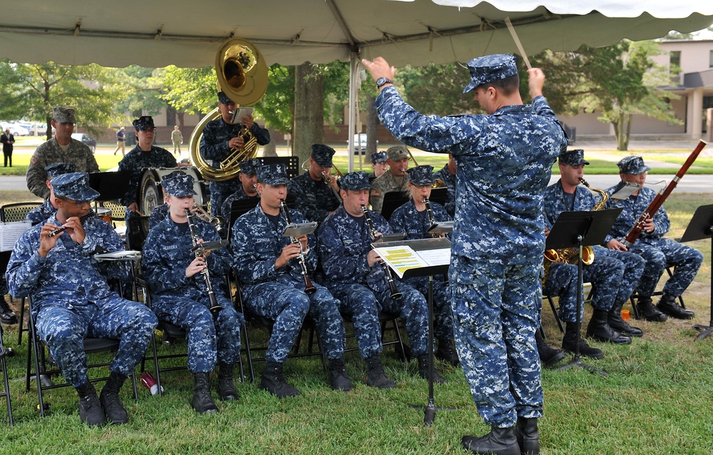 Joint Task Force Civil Support bids farewell to Mathis, welcomes Roy