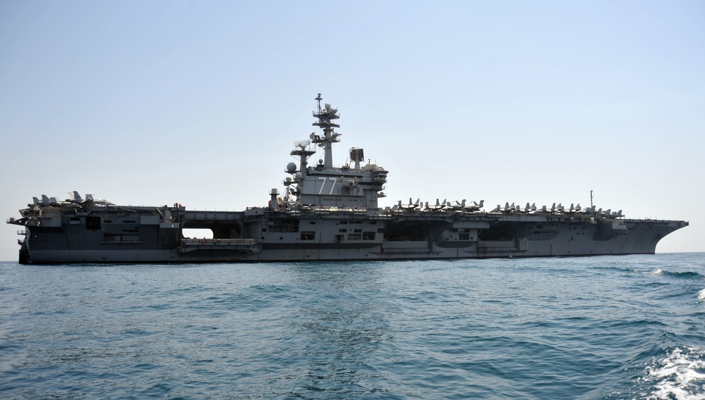 USS George H.W. Bush operations