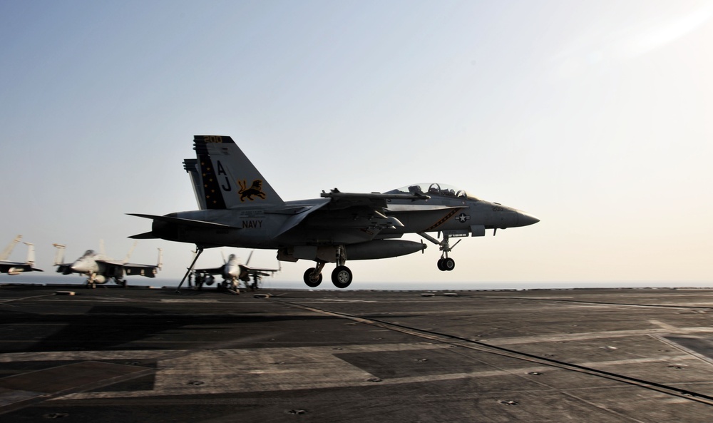 USS George H.W. Bush flight operations