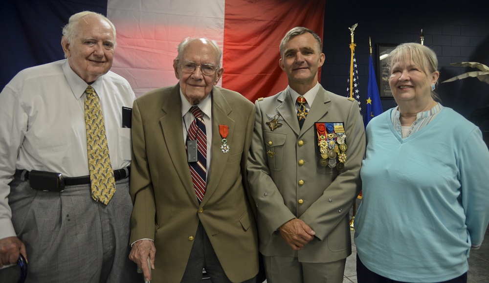 Four WWII Vets awarded the French Legion D’Honneur