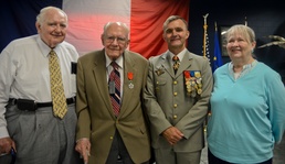 Four WWII Vets awarded the French Legion D’Honneur