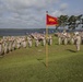 2nd Marine Division Band performs for 2nd Marine Logistics Group change of command