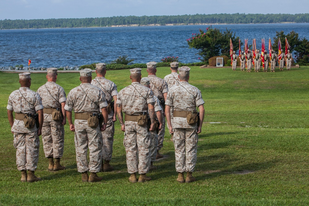 Brigadier General Chiarotti takes command of 2nd Marine Logistics Group