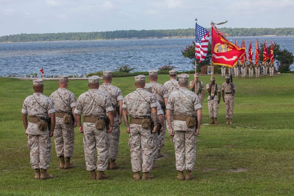 Brigadier General Chiarotti takes command of 2nd Marine Logistics Group