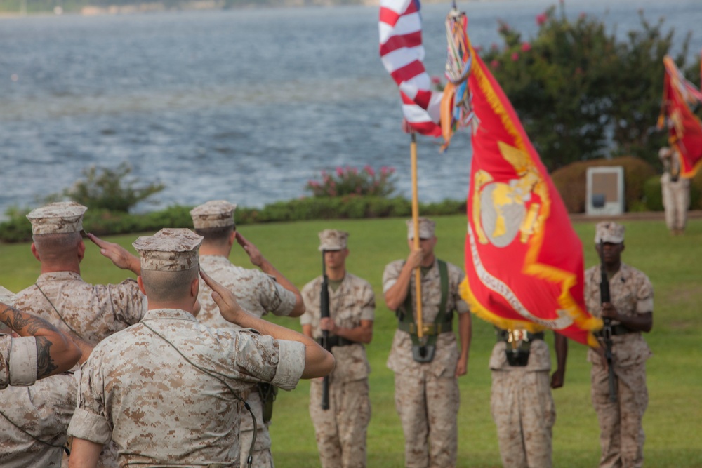 Brigadier General Chiarotti takes command of 2nd Marine Logistics Group