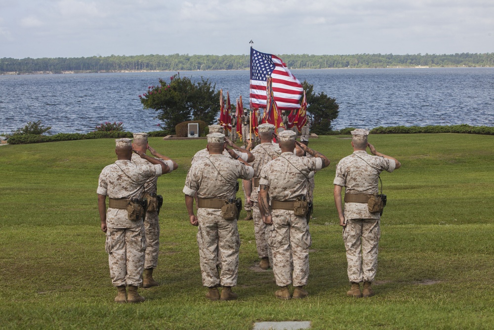 Brigadier General Chiarotti takes command of 2nd Marine Logistics Group