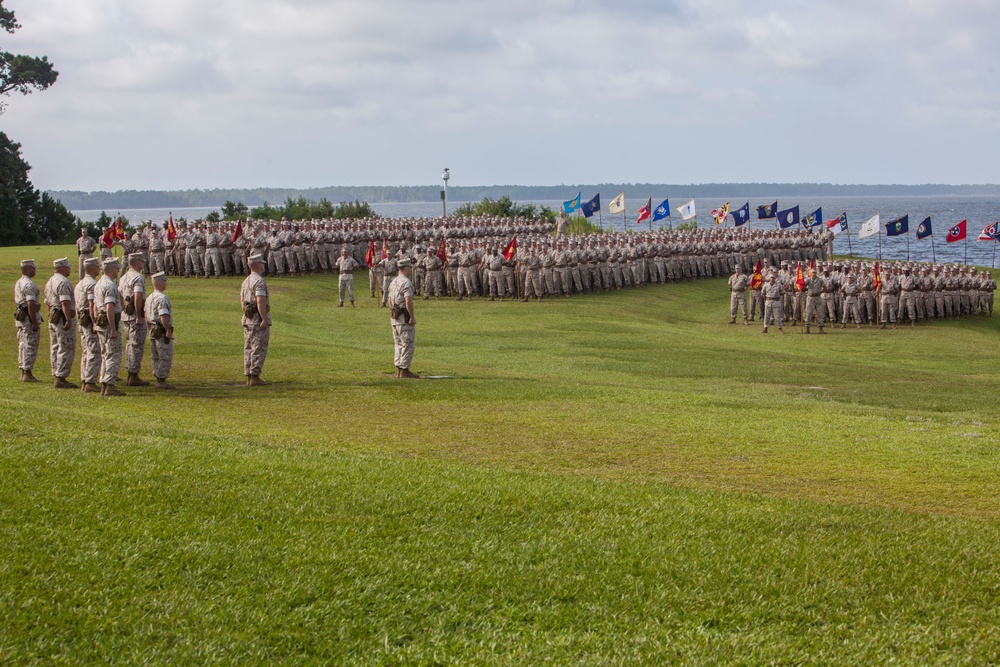 Brigadier General Chiarotti takes command of 2nd Marine Logistics Group